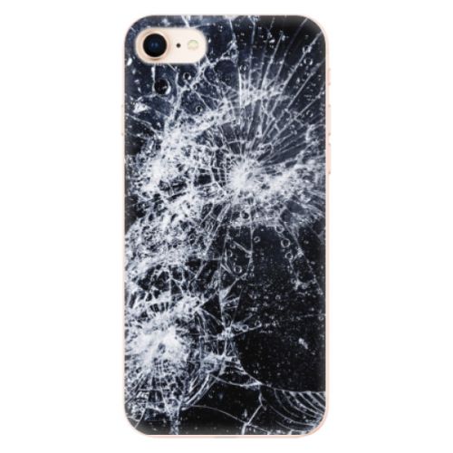 Odolné silikónové puzdro iSaprio - Cracked - iPhone 8