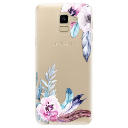 Odolné silikónové puzdro iSaprio - Flower Pattern 04 - Samsung Galaxy J6