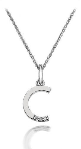 Hot Diamonds Prívesok Hot Diamonds Micro C Clasic DP403