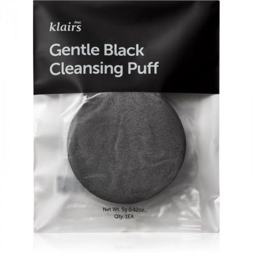 Klairs Gentle Black čistiaca hubka na tvár