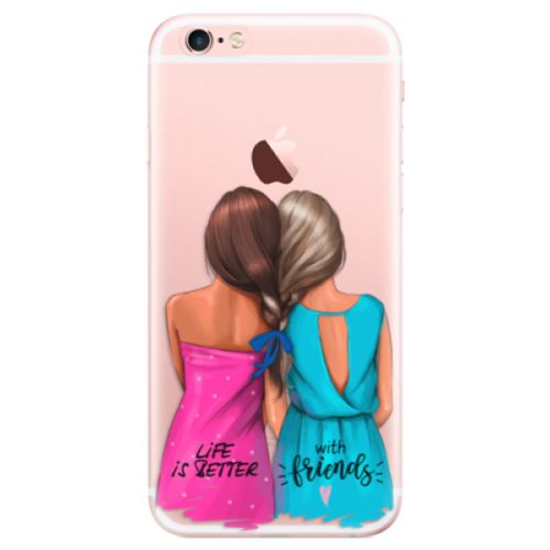 Odolné silikónové puzdro iSaprio - Best Friends - iPhone 6 Plus/6S Plus