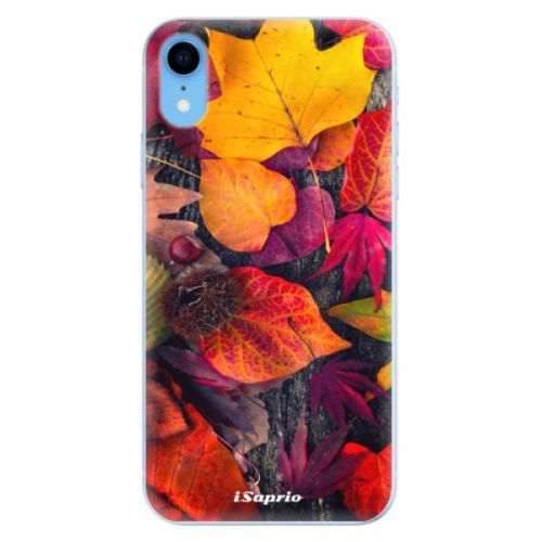 Odolné silikónové puzdro iSaprio - Autumn Leaves 03 - iPhone XR