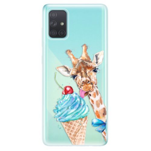 Odolné silikónové puzdro iSaprio - Love Ice-Cream - Samsung Galaxy A71
