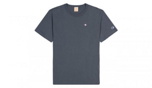 Champion Premium Crewneck T-shirt modré 214674_S20_BS514