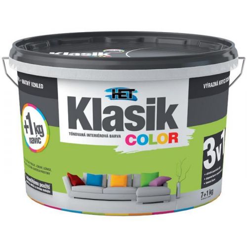 Het Klasik Color Zelený Světlý 7kg+1kg