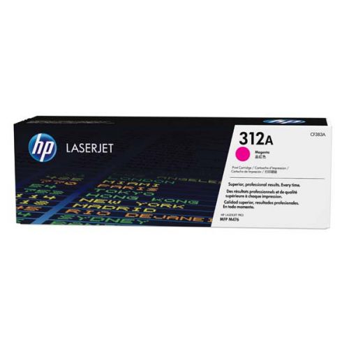 HP originál toner CF383A, magenta, 2700str., HP 312A, HP Color LaserJet Pro MFP M476dn, MFP M476dw, MFP M47, 720g