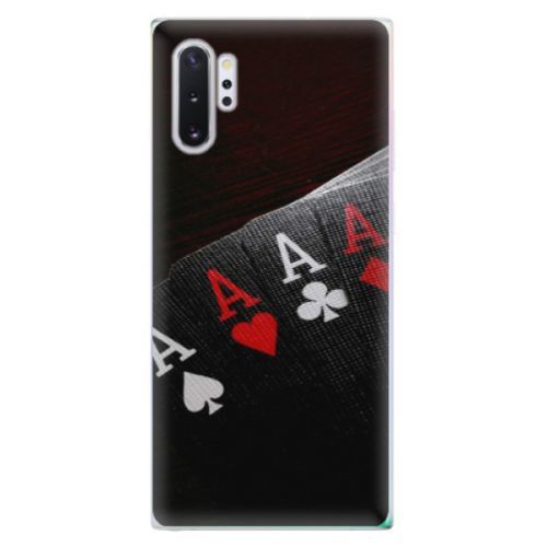 Odolné silikónové puzdro iSaprio - Poker - Samsung Galaxy Note 10+