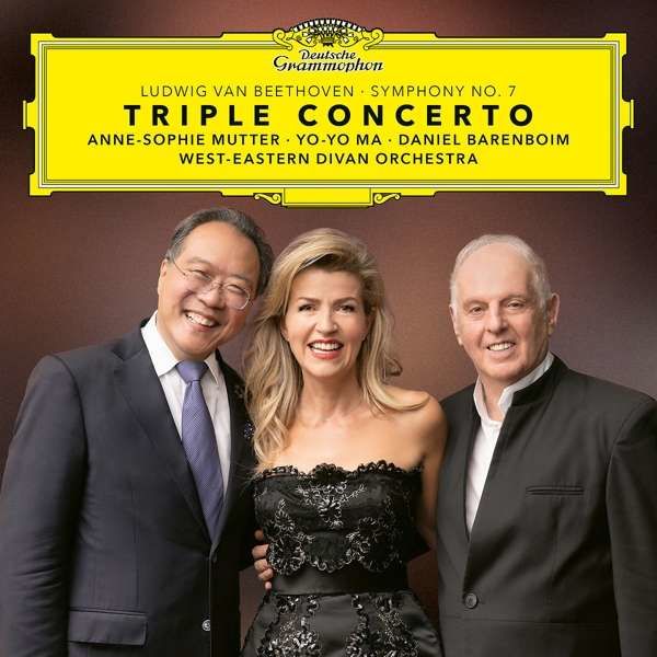 CD MUTTER/YO-YO MA/BARENBOIM - TROJKONCERT/SYMFONIE 7