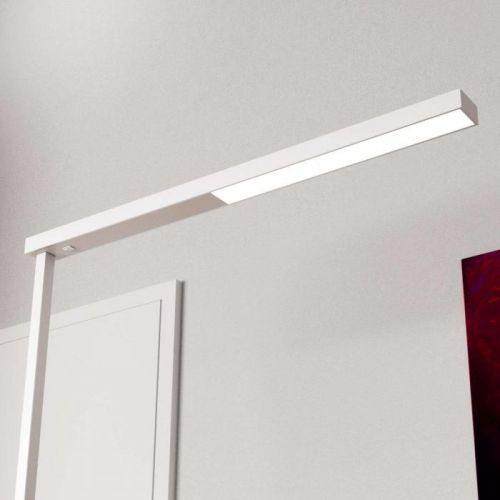 Stojaca LED lampa Tamilo, biela
