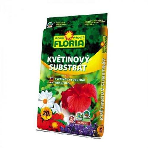 Substrat kvetinovy 20l floria