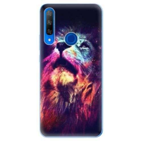 Odolné silikónové puzdro iSaprio - Lion in Colors - Huawei Honor 9X