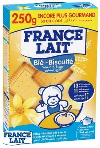 France Lait Pšeničná mliečna kaša sušienková 250g