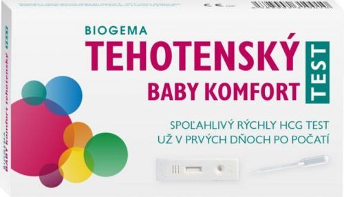 BABY TEST KOMFORT tehotenský test s pipetou 1 ks