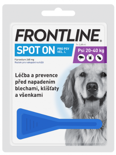 Frontline Spot-on pre psy L sol 2,68 ml