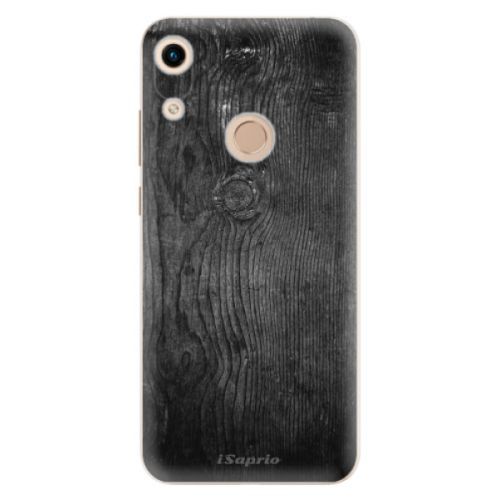 Odolné silikónové puzdro iSaprio - Black Wood 13 - Huawei Honor 8A