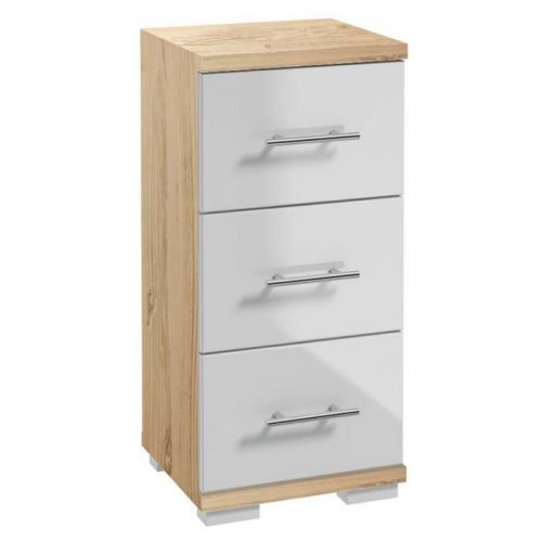 Kúpeľňová skrinka Bari B35 0D3S dub sonoma