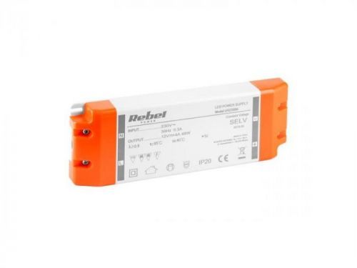 Zdroj pre LED 12V 4A 48W REBEL URZ0884