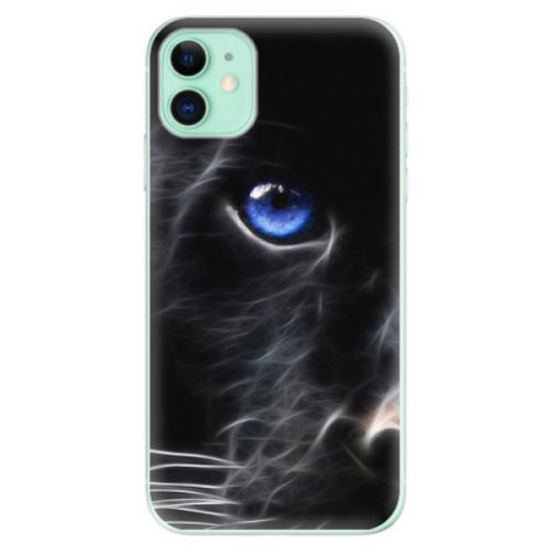 Odolné silikónové puzdro iSaprio - Black Puma - iPhone 11