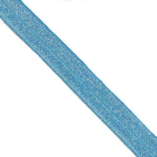 Lemovacia guma glitter 20 mm blue