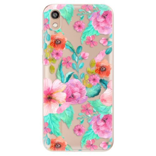 Odolné silikónové puzdro iSaprio - Flower Pattern 01 - Huawei Honor 8S