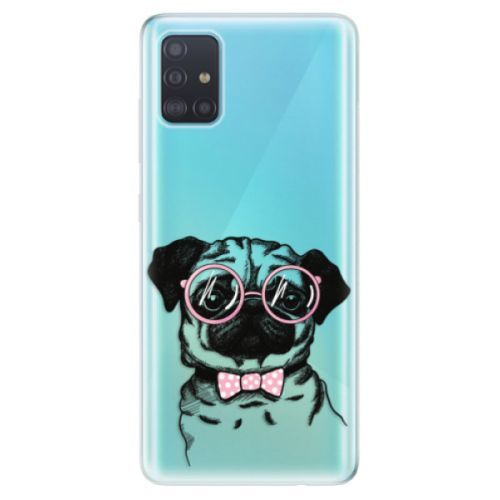 Odolné silikónové puzdro iSaprio - The Pug - Samsung Galaxy A51