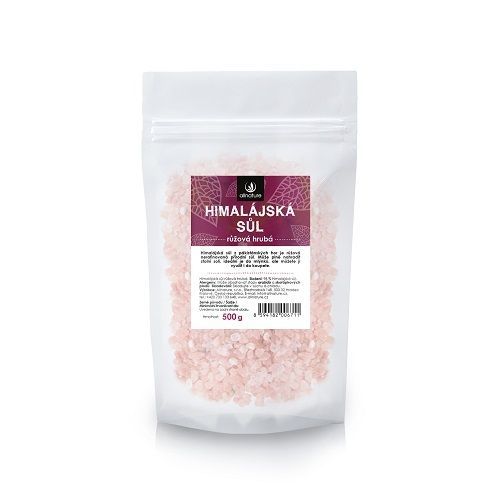 Allnature Himalájska soľ ružová hrubá 500 g