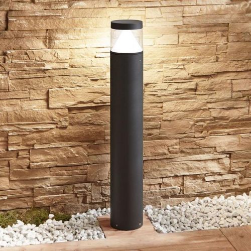 Stĺpikové LED svietidlo Darja tmavosivý 100cm
