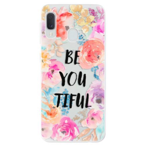 Odolné silikónové puzdro iSaprio - BeYouTiful - Samsung Galaxy A20e