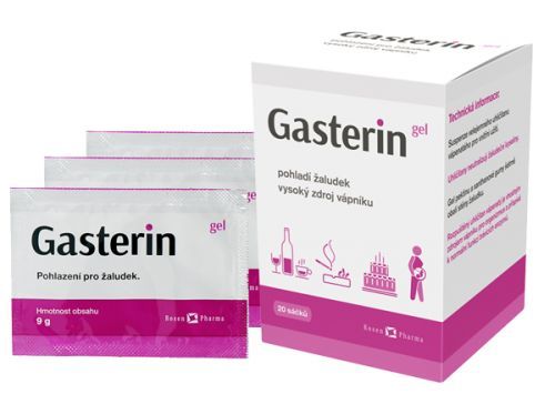 GASTERIN gél - RosenPharma vrecúška 20 ks