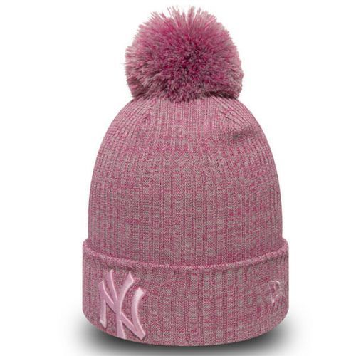 Detská zimná čapica New Era Youth Eng Fit Knit NY Yankees Pink - UNI