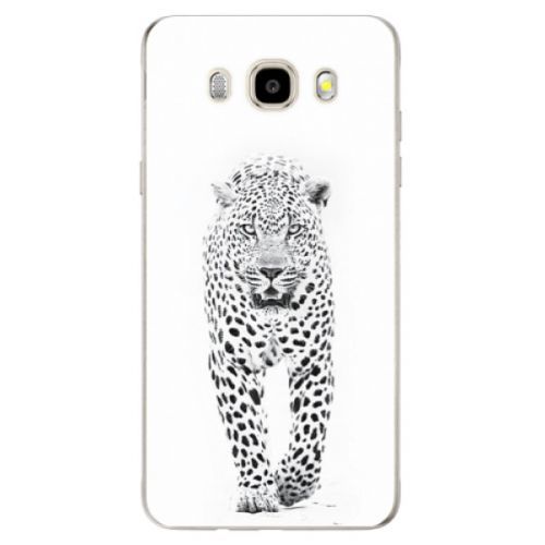 Odolné silikónové puzdro iSaprio - White Jaguar - Samsung Galaxy J5 2016