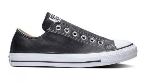 Converse Chuck Taylor All Star SlipOn Leather čierne 164976C