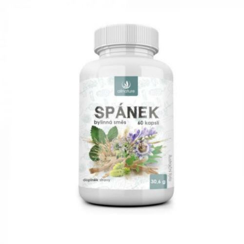 ALLNATURE Spánok bylinný extrakt 60 kapsúl