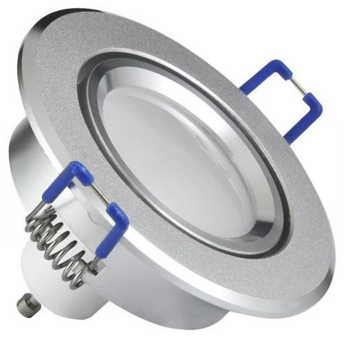 Stropné svietidló LED strieborný okrúhly