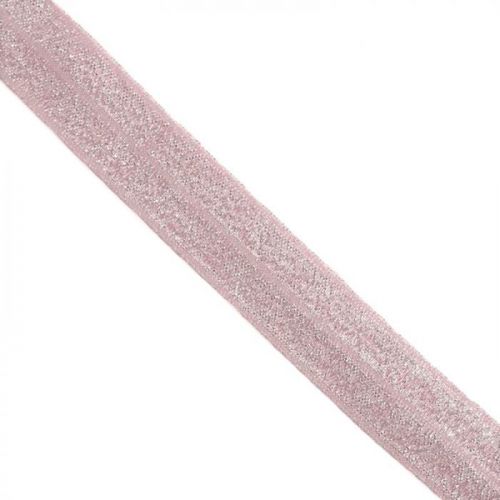 Lemovacia guma glitter 20 mm rose