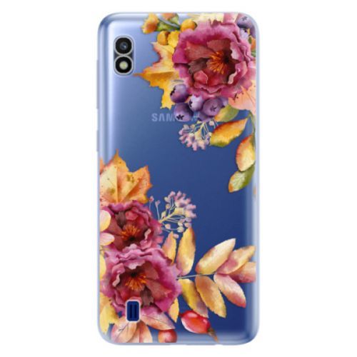 Odolné silikónové puzdro iSaprio - Fall Flowers - Samsung Galaxy A10