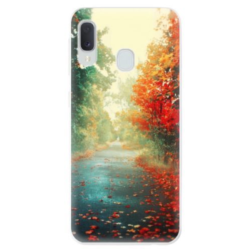 Odolné silikónové puzdro iSaprio - Autumn 03 - Samsung Galaxy A20e