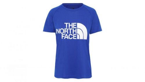 The North Face W Graphic Play Hard slim Fit Tee modré NF0A3YHKDW4