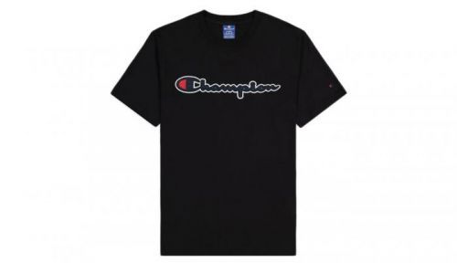 Champion Script Logo T-Shirt čierne 214194_S20_KK001