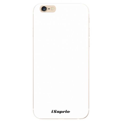 Odolné silikónové puzdro iSaprio - 4Pure - bílý - iPhone 6/6S