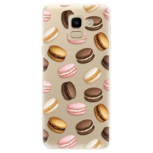 Odolné silikónové puzdro iSaprio - Macaron Pattern - Samsung Galaxy J6