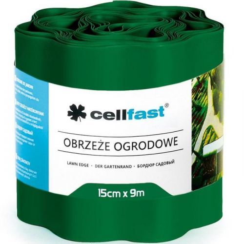 Záhradné okraje tmavozelené 20cm x 9m 30-023