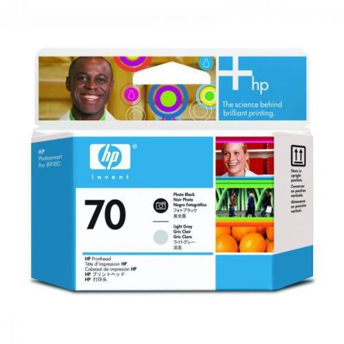 HP originál tlačová hlava C9407A, HP 70, photo black/light grey, HP Photosmart Pro B9180, Designjet Z2100, Z3100