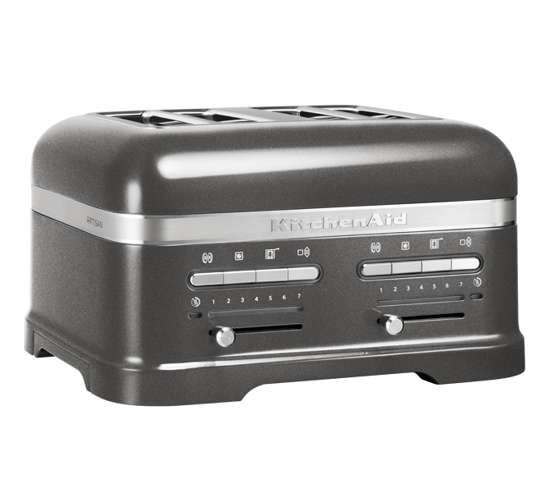 KitchenAid Artisan Toaster KMT4205, 4 plátkový, sivý