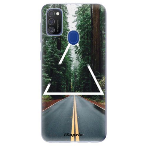 Odolné silikónové puzdro iSaprio - Triangle 01 - Samsung Galaxy M21