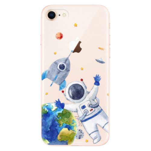 Odolné silikónové puzdro iSaprio - Space 05 - iPhone 8