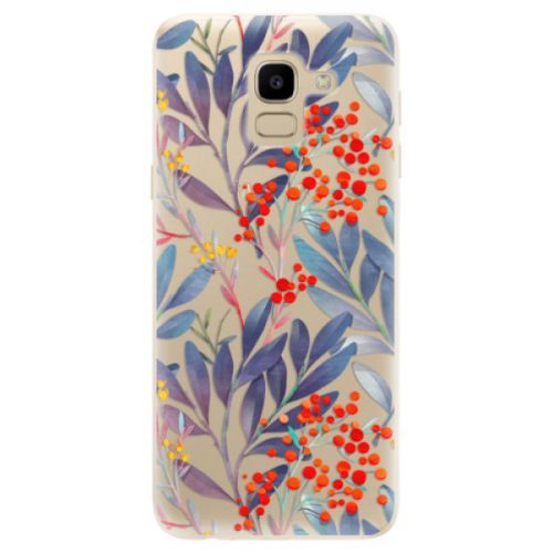 Odolné silikónové puzdro iSaprio - Rowanberry - Samsung Galaxy J6