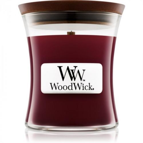 WoodWick Medium Hourglass Candle - Black Cherry Universal