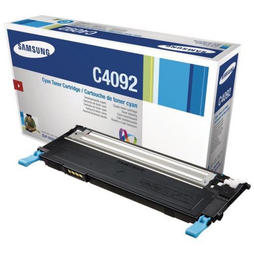HP originál toner SU005A, CLT-C4092S/ELS, cyan, 1000str., C4092, Samsung CLP-310, 315, CLX-3170, 3175