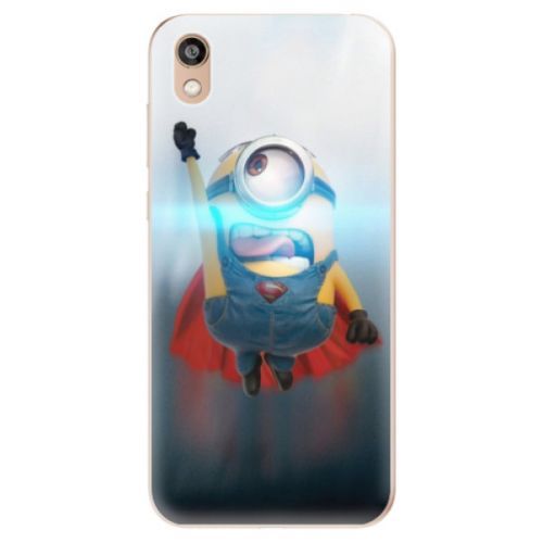 Odolné silikónové puzdro iSaprio - Mimons Superman 02 - Huawei Honor 8S
